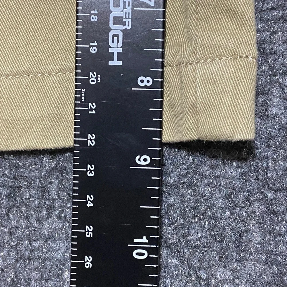Eddie Bauer Y2K Mens 36 Khaki Shorts Tan Cotton Pleated Classic Fit NWT 0491